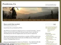 Sites similar to ponderosaca.com