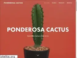 Sites similar to ponderosacactus.com