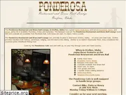 Sites similar to ponderosacafe.com