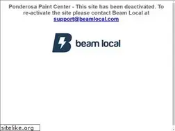 Sites similar to ponderosapaintcenter.net