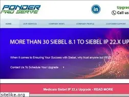 Sites similar to ponderproserve.com