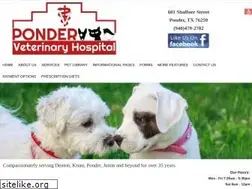 Sites similar to pondervet.com