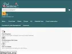 Sites similar to pondgardener.com