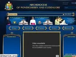 Sites similar to pondicherryarchdiocese.org