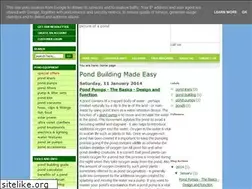 Sites similar to pondkeeper-pond-liners.blogspot.com
