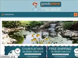 Sites similar to pondsonlinecanada.com