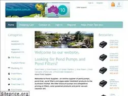 Sites similar to pondsupplies.com.au