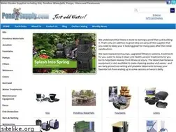 Sites similar to pondsupply.com