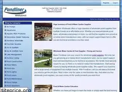 Sites similar to pondwholesale.com