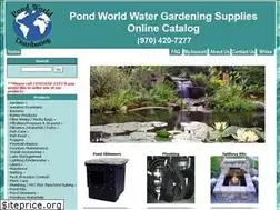 Sites similar to pondworldonline.com