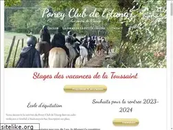Sites similar to poneyclubdeletang.fr