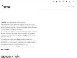 Sites similar to pongs.com