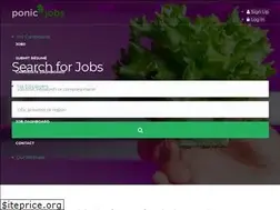 Sites similar to ponicjobs.com