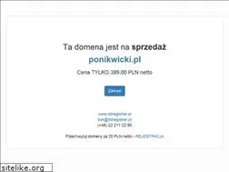Sites similar to ponikwicki.pl