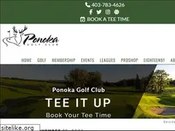 Sites similar to ponokagolf.com