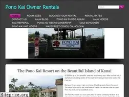 Sites similar to ponokaiownerrentals.com