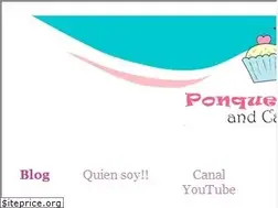 Sites similar to ponquecitosandcakes.com