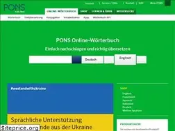 Sites similar to pons.de