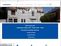 Sites similar to ponsaerts.com