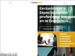Sites similar to ponsescueladenegocios.com