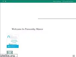 Sites similar to ponsonbymanor.co.nz