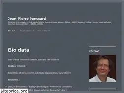 Sites similar to ponssard.net