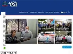 Sites similar to pontapora.ms.gov.br