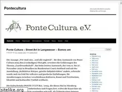 Sites similar to pontecultura.de