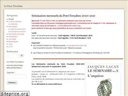 Sites similar to pontfreudien.org