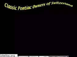 Sites similar to pontiac-club.ch