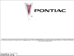 Sites similar to pontiac.de
