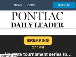 Sites similar to pontiacdailyleader.com