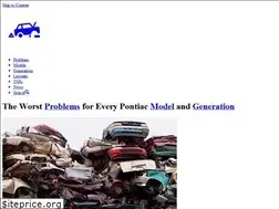 Sites similar to pontiacproblems.com