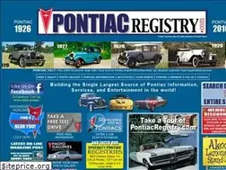 Sites similar to pontiacregistry.com