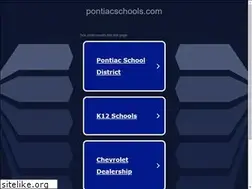 Sites similar to pontiacschools.com