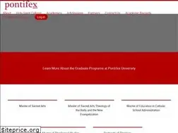 Sites similar to pontifex.university