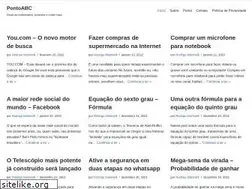 Sites similar to pontoabc.com