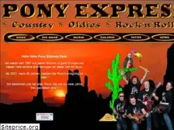 Sites similar to pony-express-countryband.de