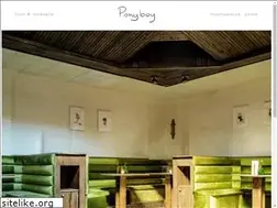 Sites similar to ponyboy.nyc