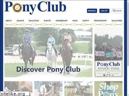 Sites similar to ponyclub.org