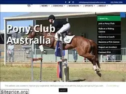 Sites similar to ponyclubaustralia.com.au