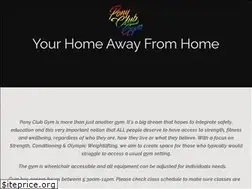 Sites similar to ponyclubgym.com
