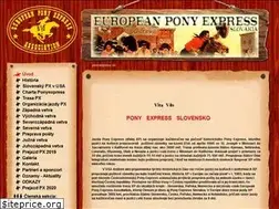 Sites similar to ponyexpress.sk