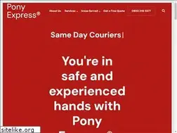 Sites similar to ponyexpresscouriers.co.uk