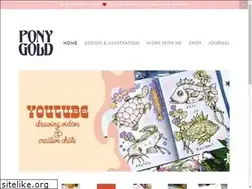 Sites similar to ponygoldstudio.com
