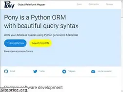 Sites similar to ponyorm.org