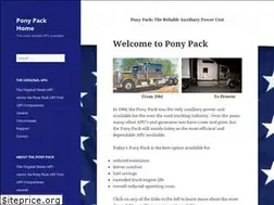 Sites similar to ponypack.com