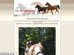 Sites similar to ponyreitstall.de
