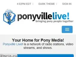 Sites similar to ponyvillelive.com