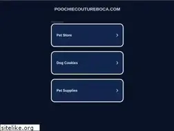 Sites similar to poochiecoutureboca.com
